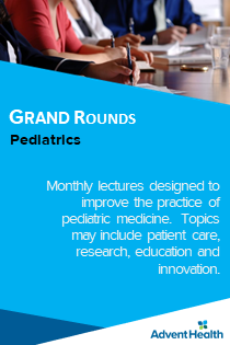 2023 Grand Rounds: Pediatrics Banner